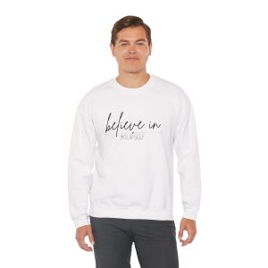 believe in yourself crewneck sweatshirt