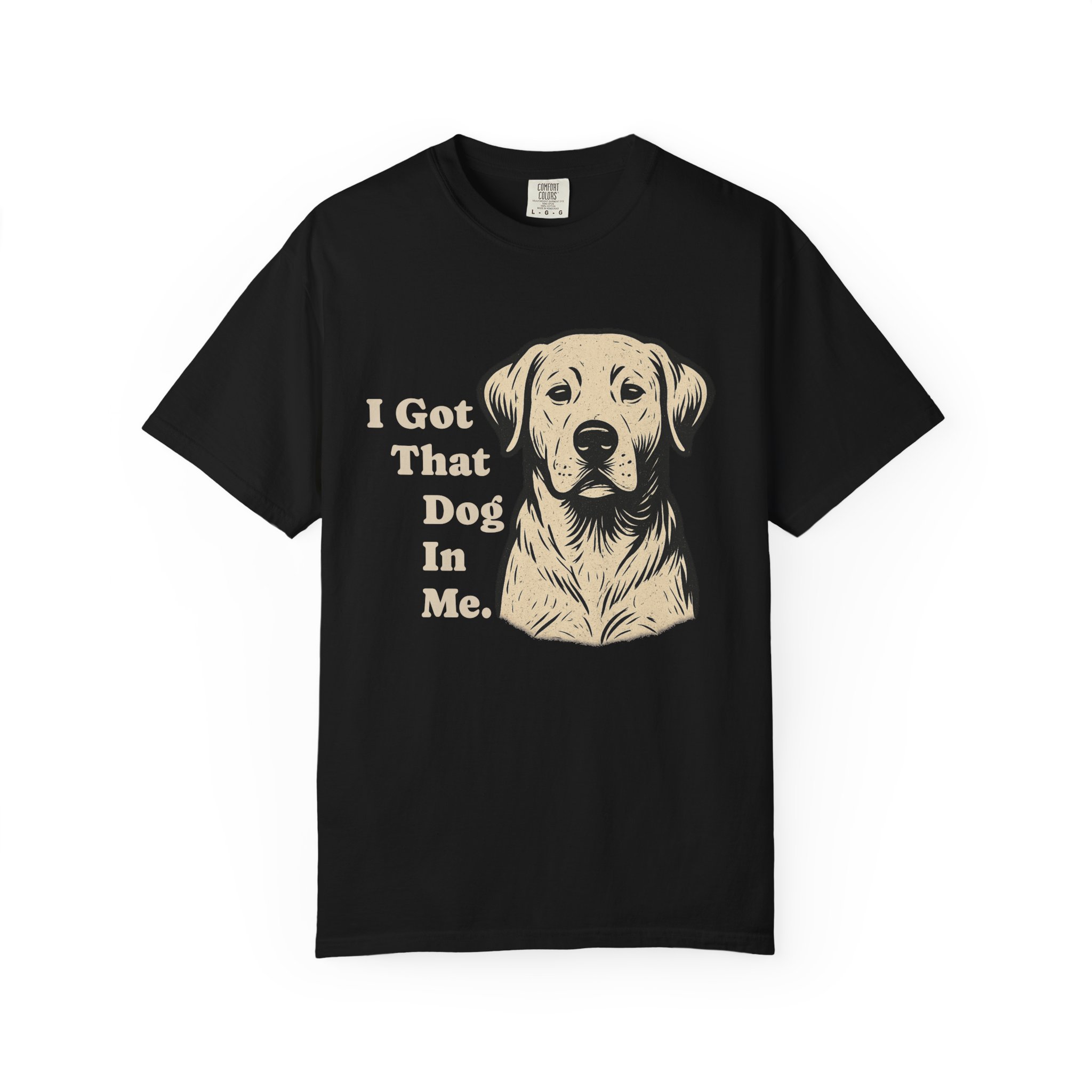 labrador dog portrait t shirt | vintage retriever head